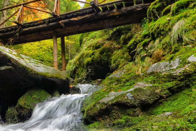 The Canyon of Waterfalls near Smolyan, Bulgaria