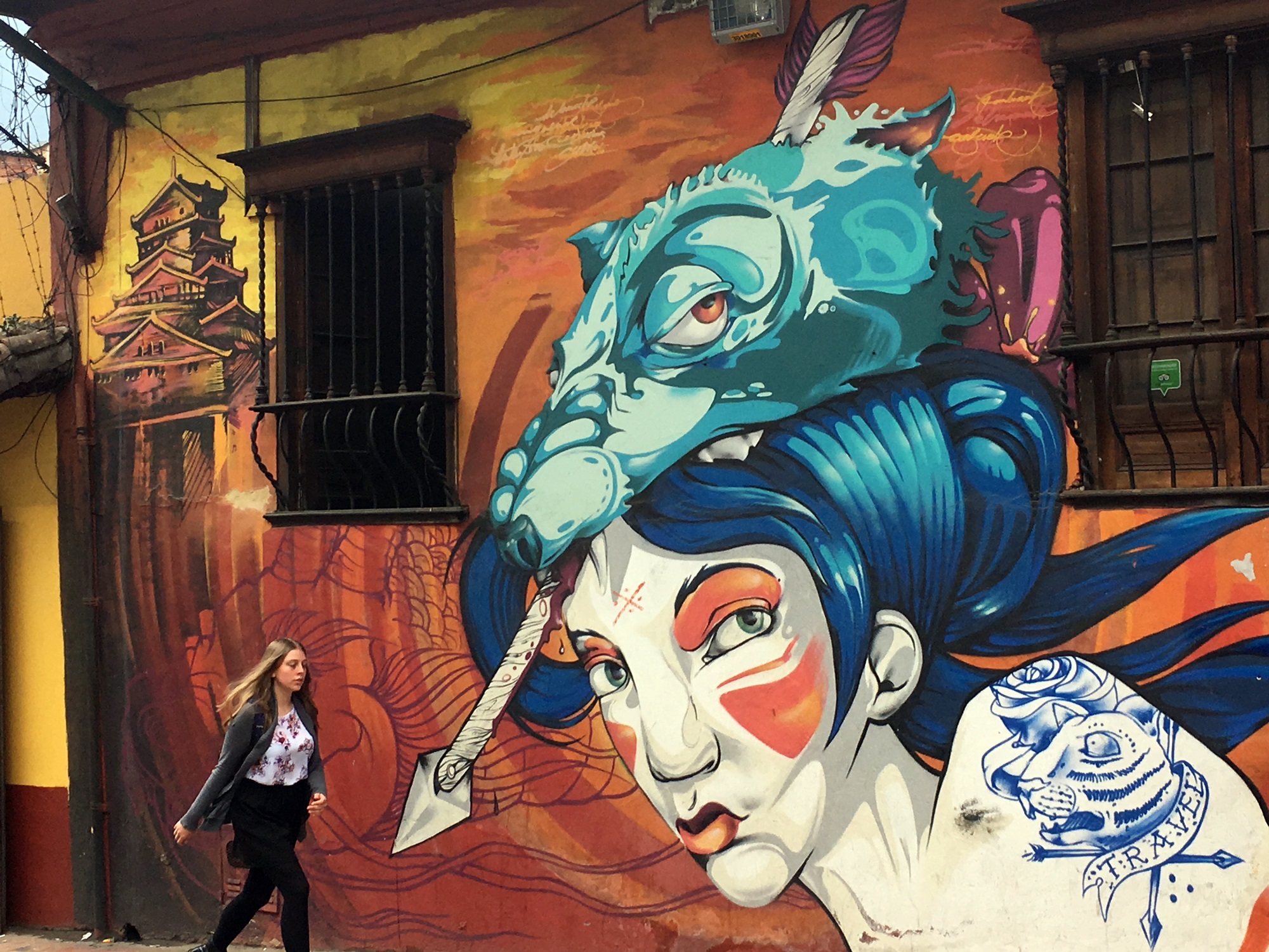 How to find color in the gray city of Bogota How to find color in the gray city of Bogota