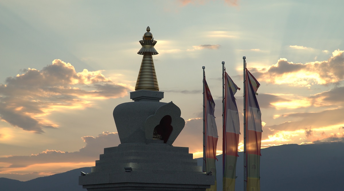 The Buddhist stupa near Sofia – a rare find in an Orthodox Christian country