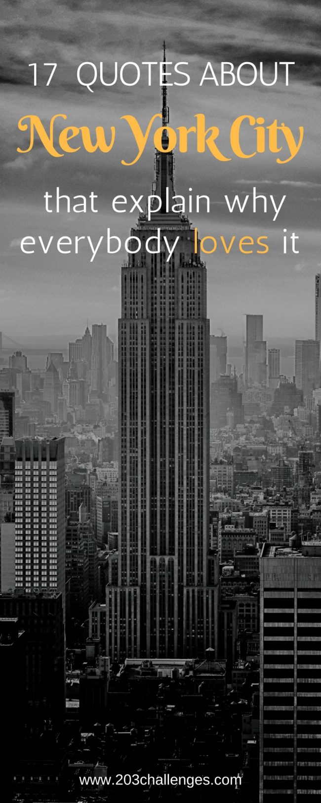 17 quotes about New York City that explain why everybody loves it