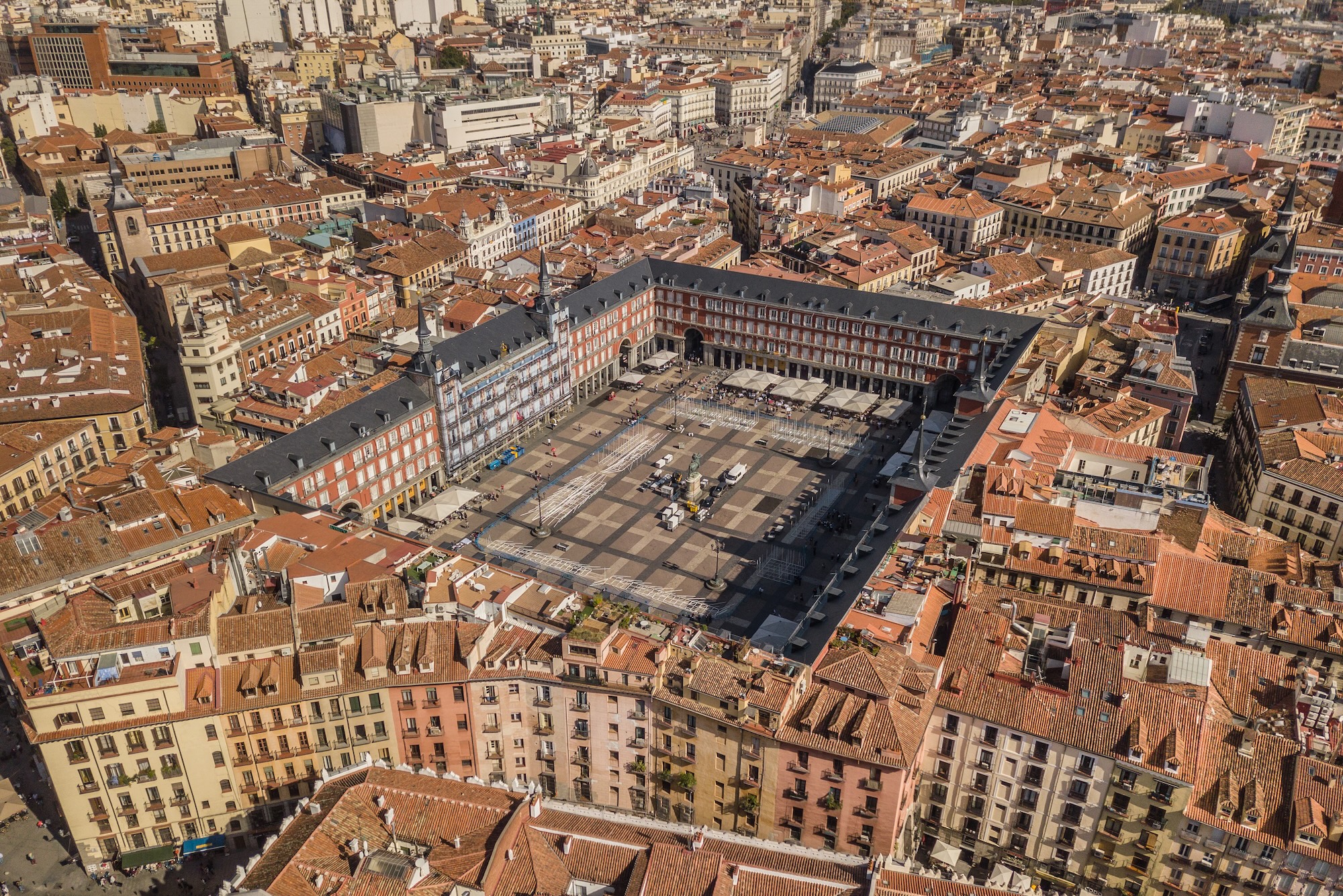History of Plaza Mayor in Madrid